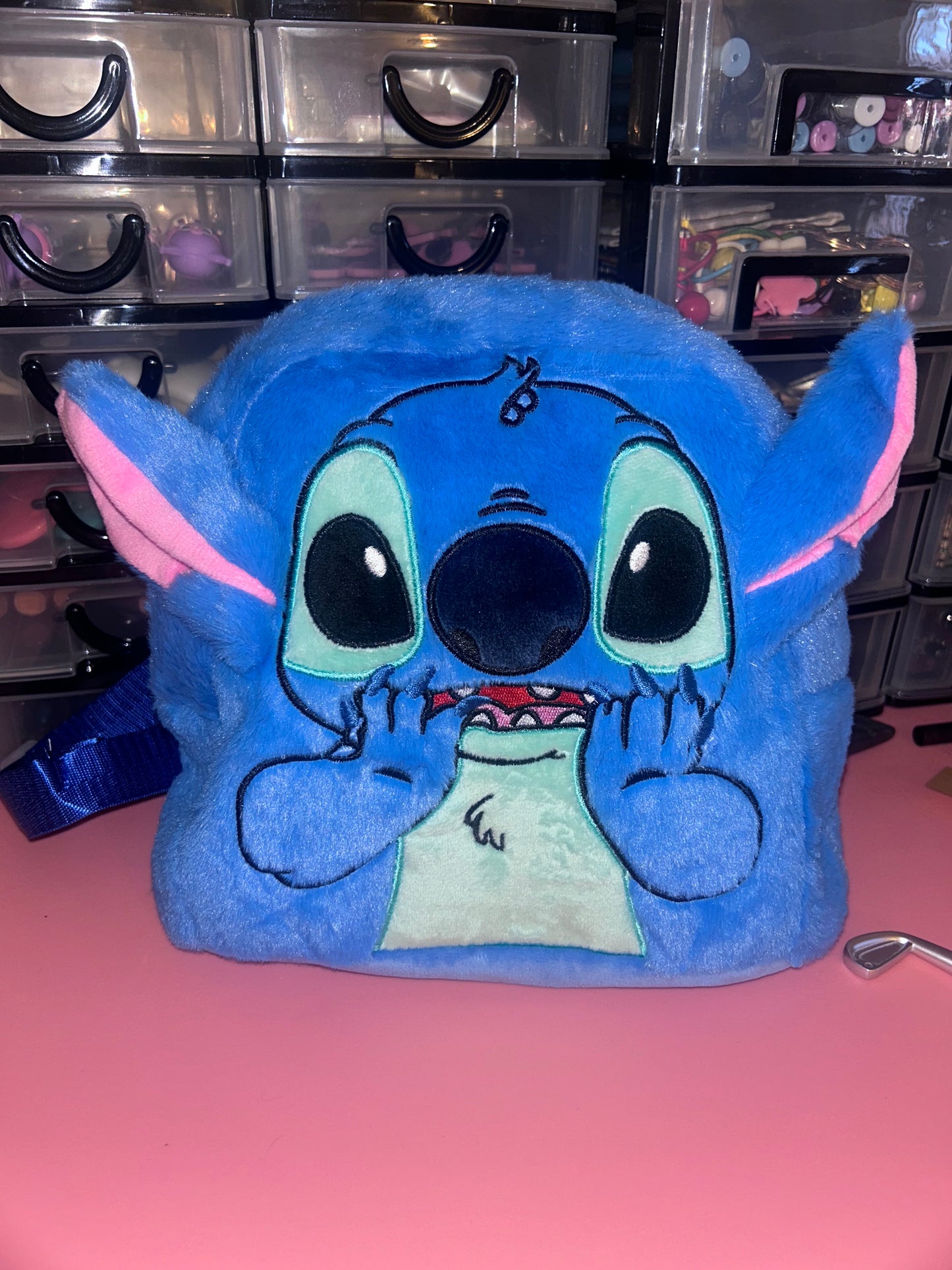 Stitch fizzy mini backpack