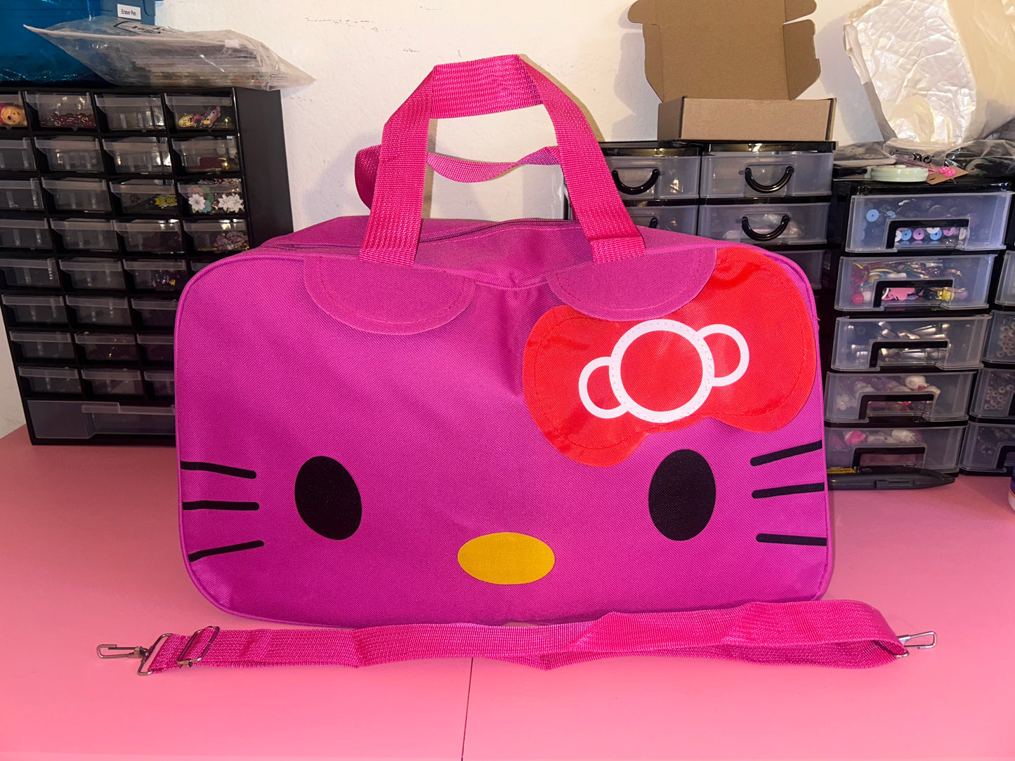Hello Kitty inspired Travel bag