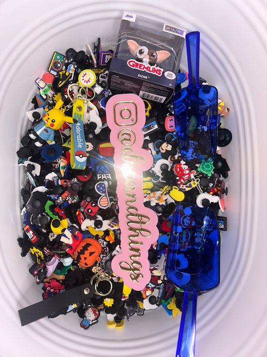 Boys Mystery croc charm scoops