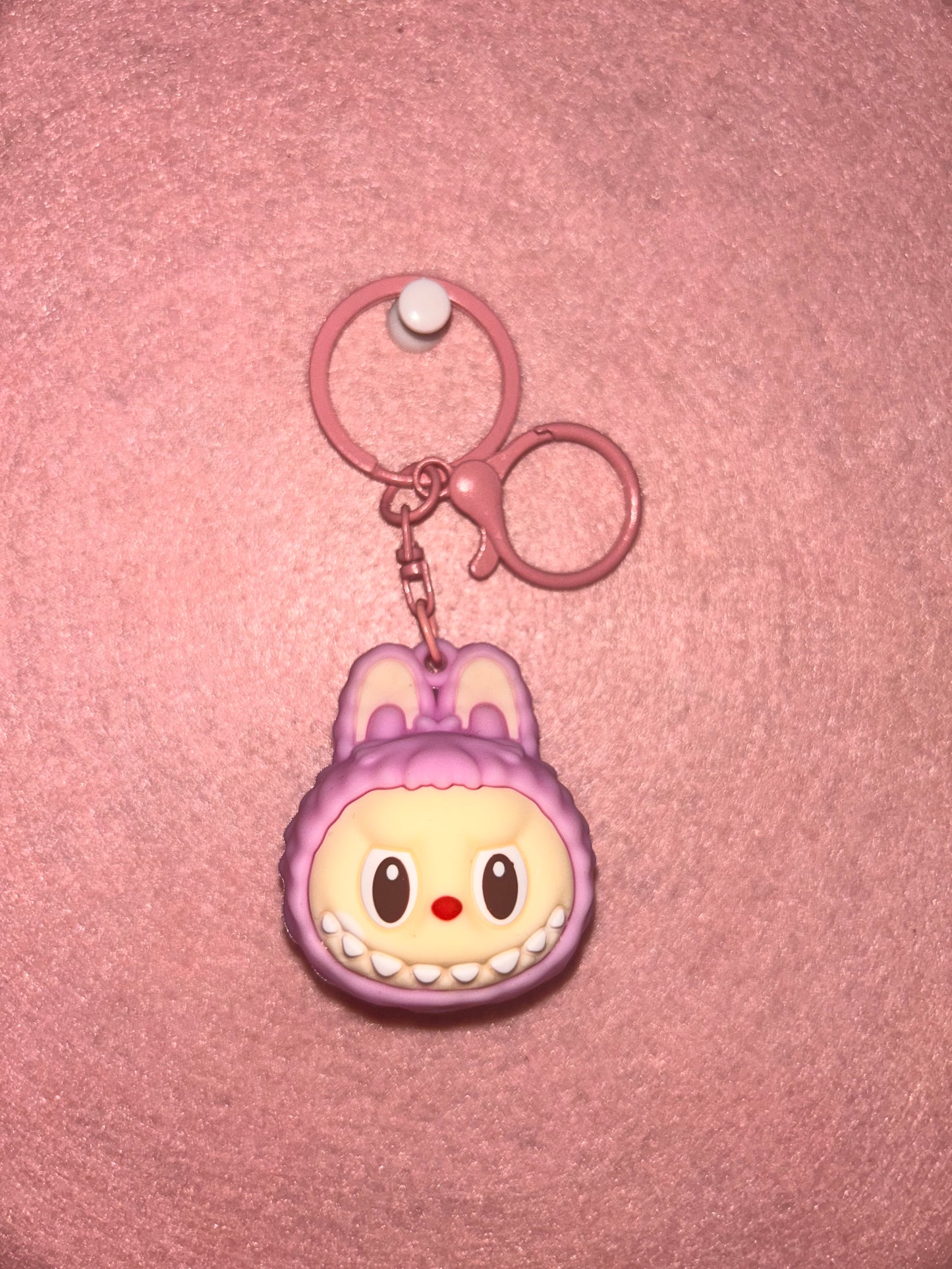 Labubu Head keychain